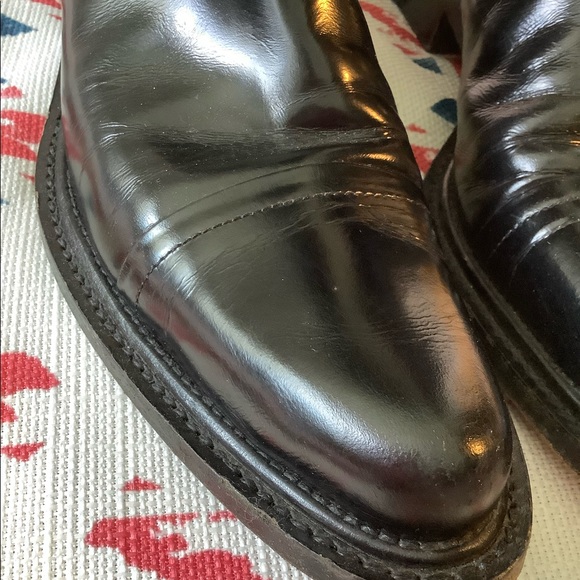 Vintage Prada Black Cowboy/Riding Boot - Picture 13 of 15